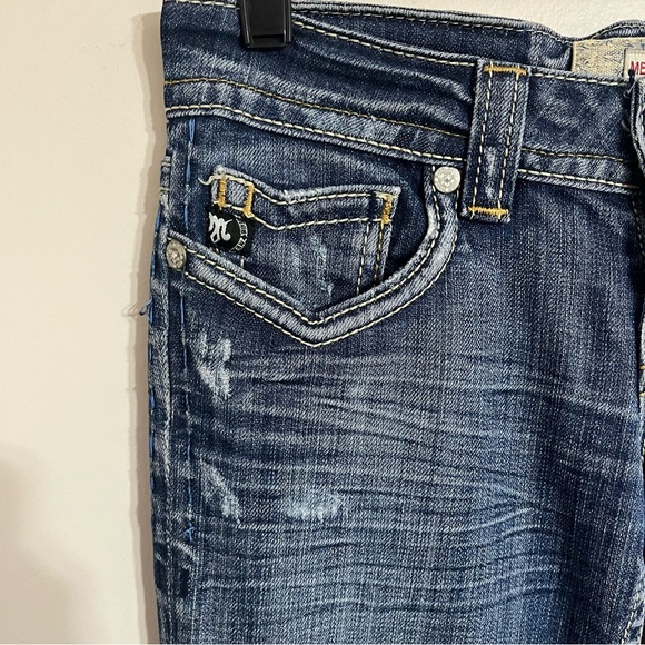 Women’s Mek Denim Kingston Bootcut Western Embroidered Jeans Denim Size 25 X 32 - Picture 2 of 15